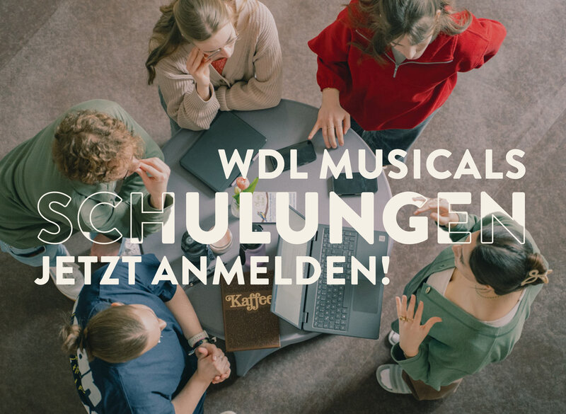 Das neue Angebot, um dich in deinen Stärken zu befähigen: WDL Musicals Schulungen.