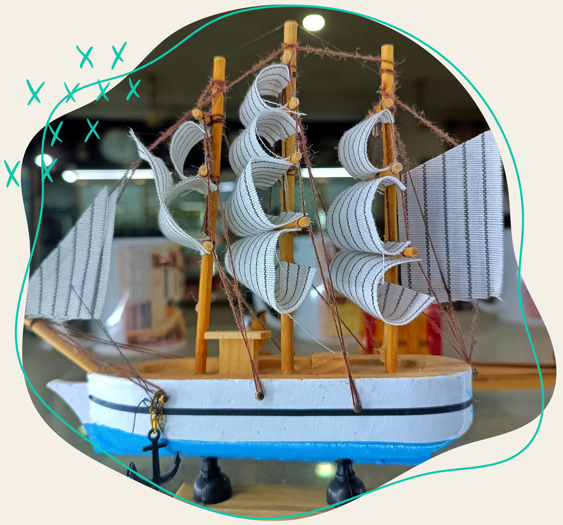 Schiff vom Windstärke 10 Museum in Cuxhaven