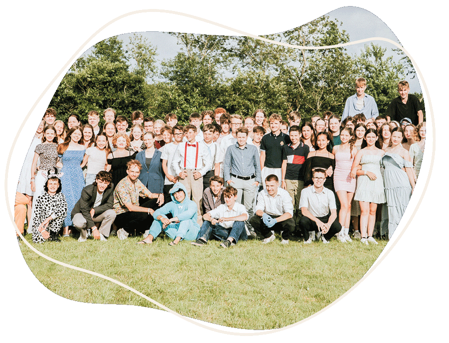 Eine Gruppenfahrt mir ganz vielen strahlenden Gesichtern beim WDL Dünenhof