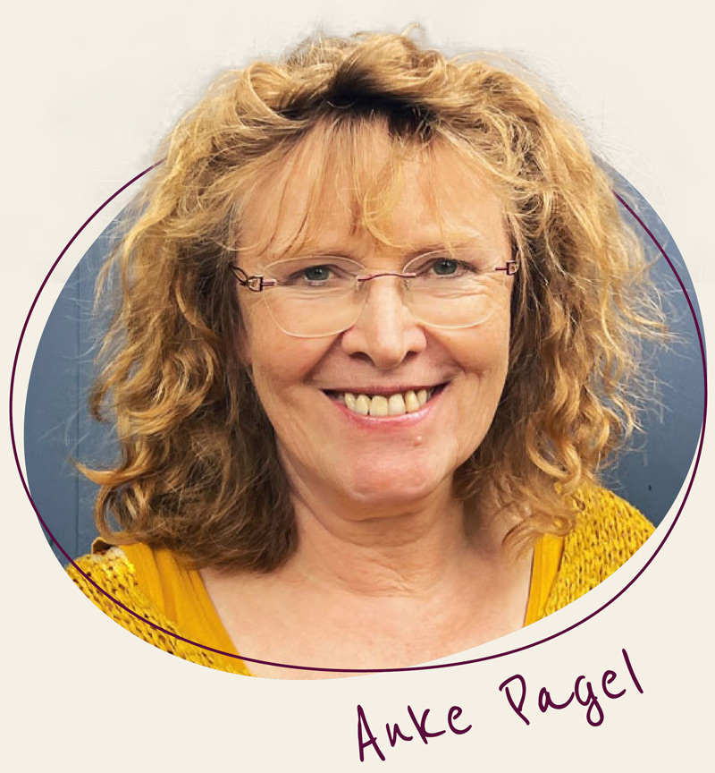 Schönes Portrait von Anke Pagel