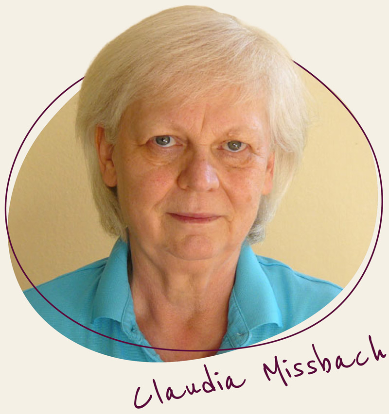 Schönes Portrait von Claudia Missbach