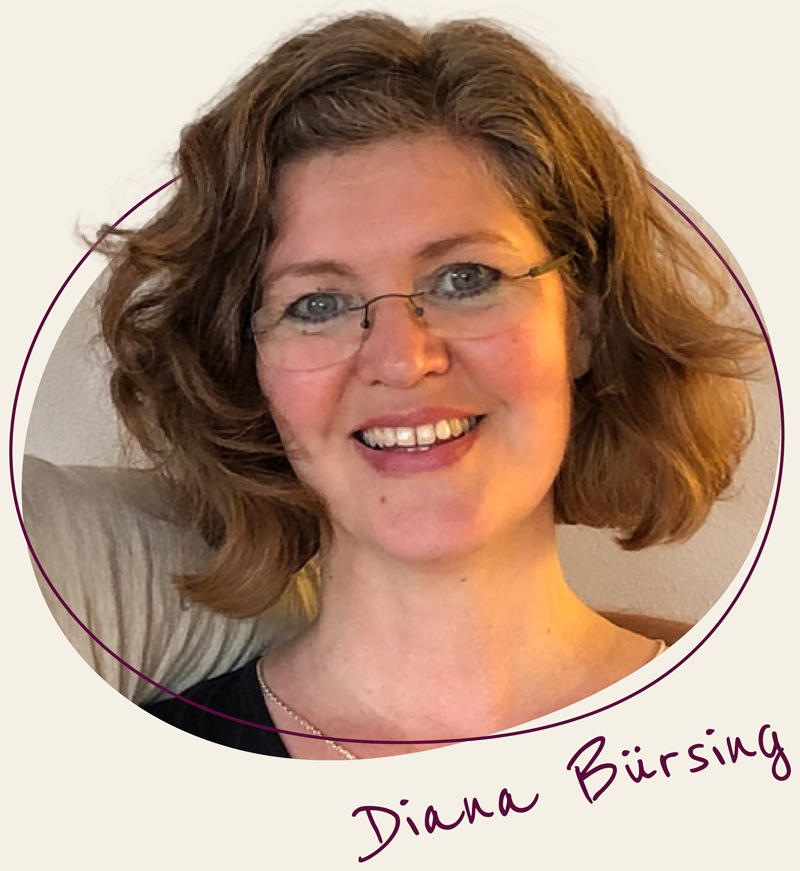 Schönes Portrait von Diana Bürsing