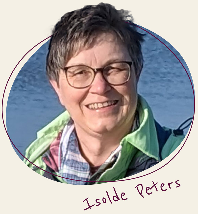 Schönes Portrait von Isolde Peters