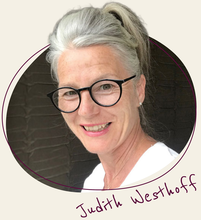 Schönes Portrait von Judith Westhoff