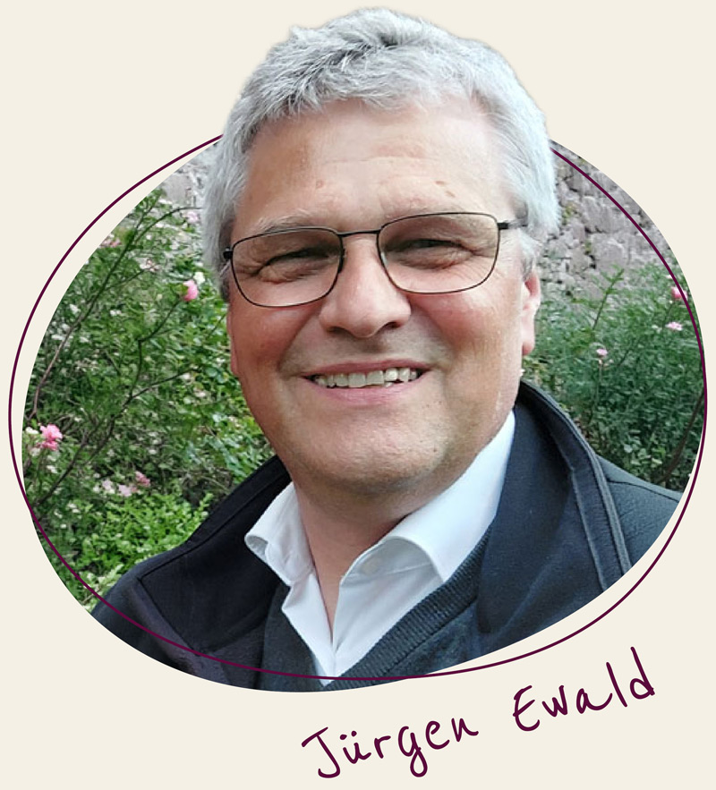 Schönes Portrait von Jürgen Ewald