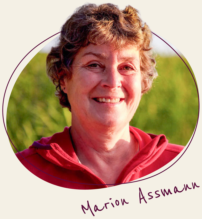 Schönes Portrait von Marion Assmann