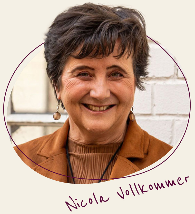 Schönes Portrait von Nicola Vollkommer