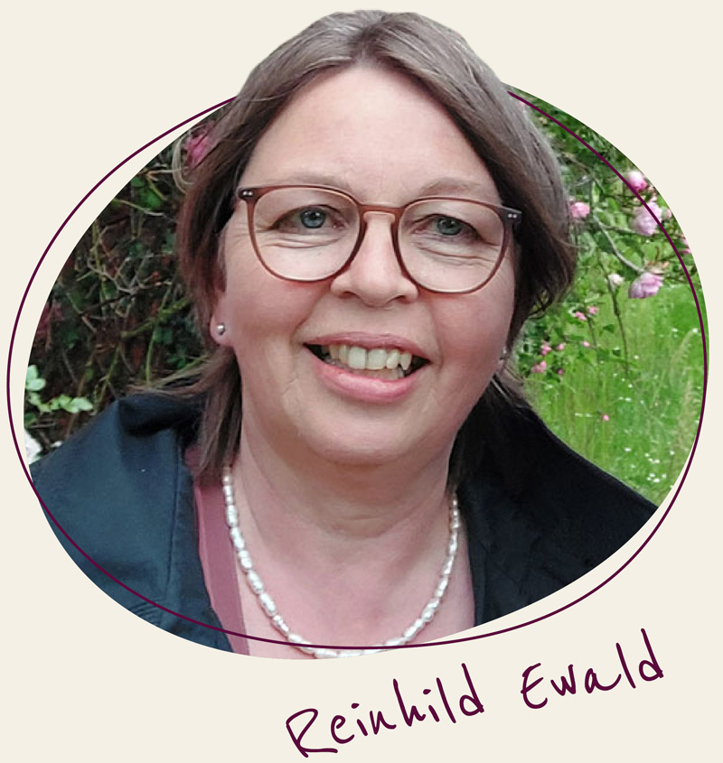 Schönes Portrait von Reinhild Ewald