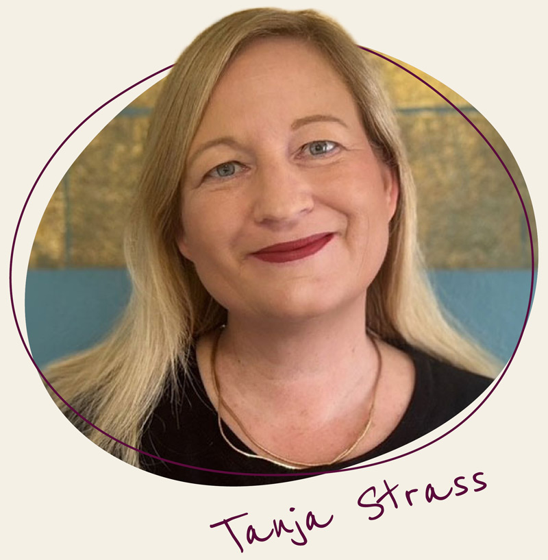 Schönes Portrait von Tanja Strass