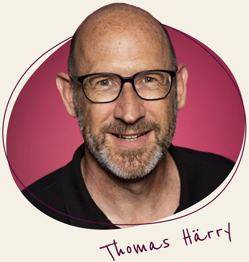 Schönes Portrait von Thomas Härry