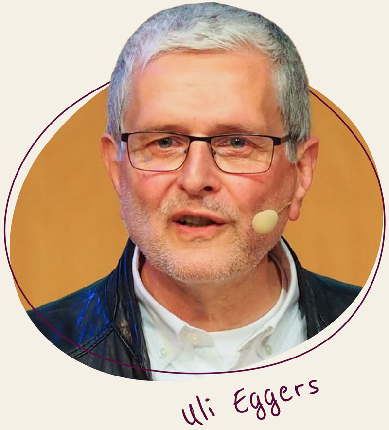 Schönes Portrait von Uli Eggers