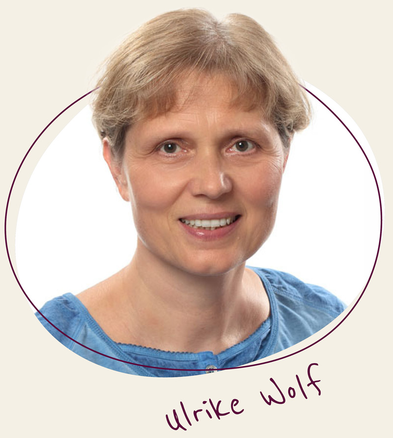 Schönes Portrait von Ulrike Wolf