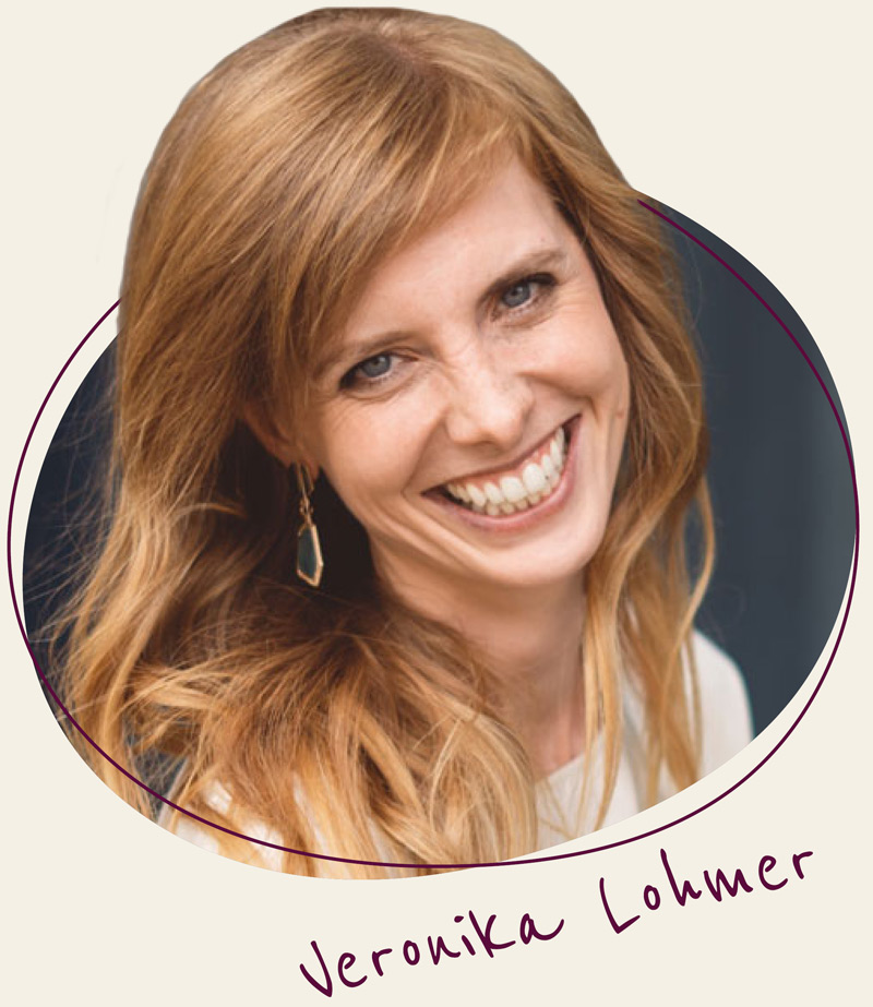 Schönes Portrait von Veronika Lohmer
