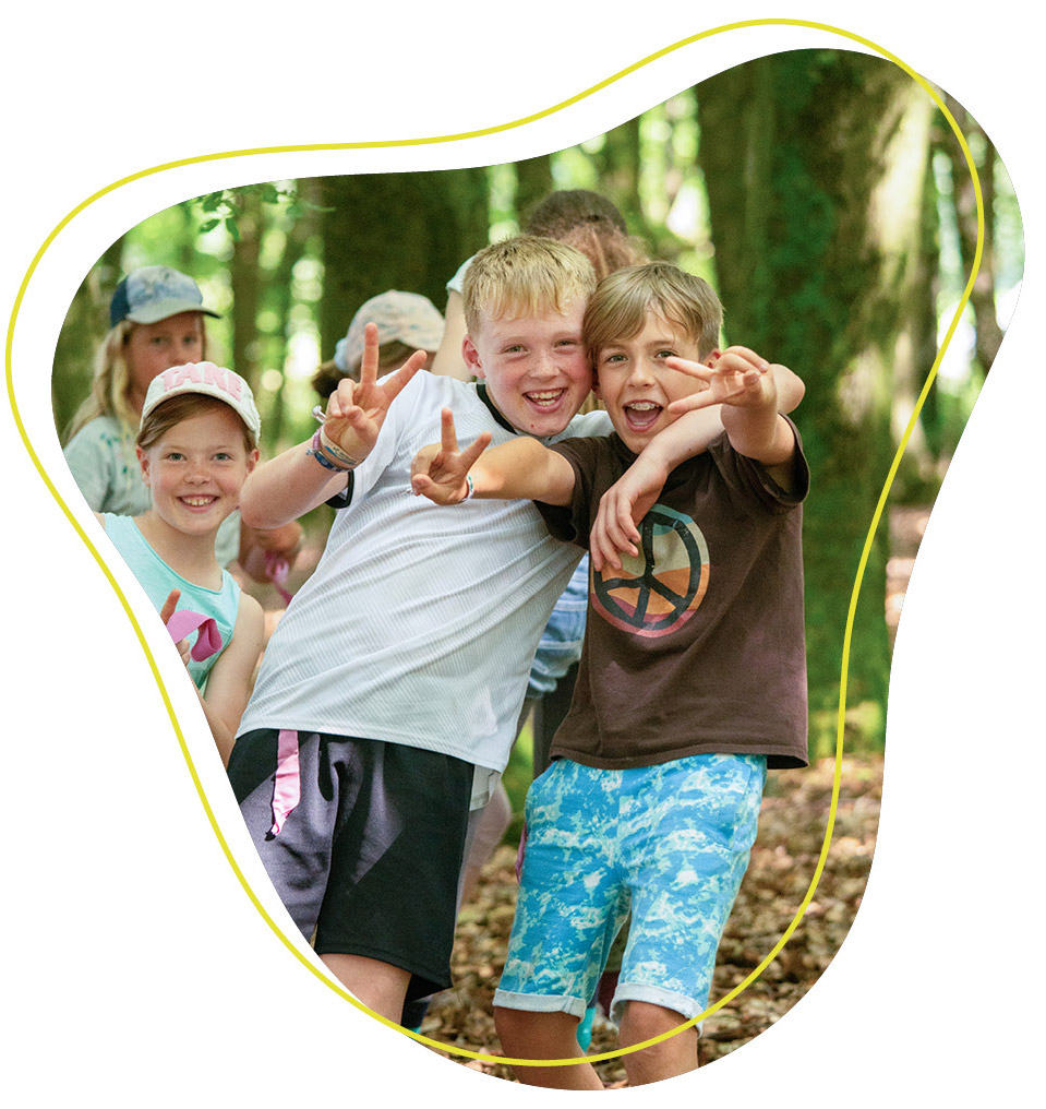 Gruppenfoto von Kindern